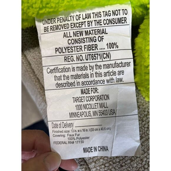 Target neon green ghost pillows Halloween decorations set of 2 - Picture 6 of 7